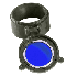 Streamlight Opklapbare lens blauw voor Stinger, TL-3, TL-3 LED