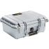 Peli™ Case 1400NF Koffer Klein zilver zonder schuim