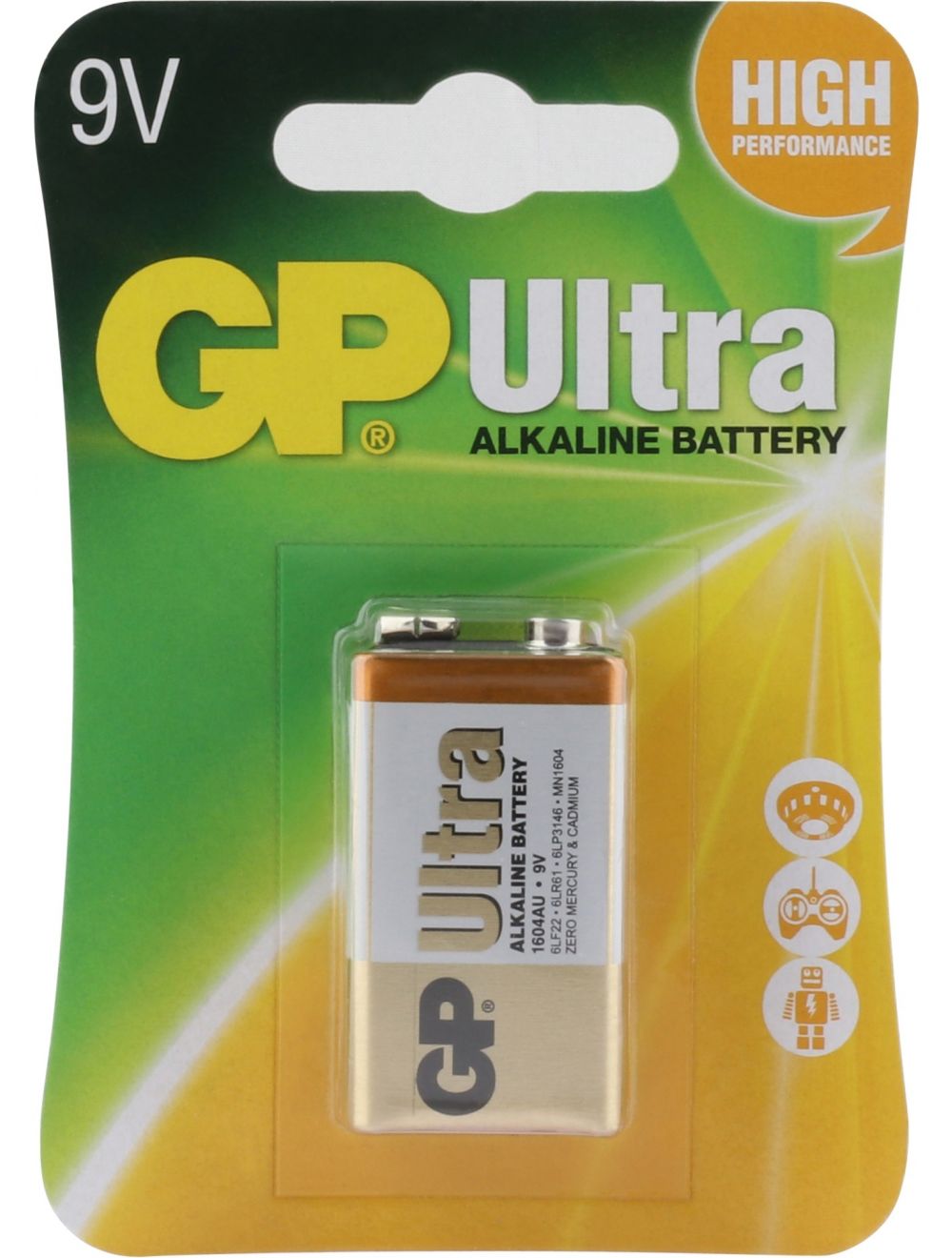 plakboek school Prijs GP Alkaline Ultra 9V Batterij kopen? Zaklampen.nl