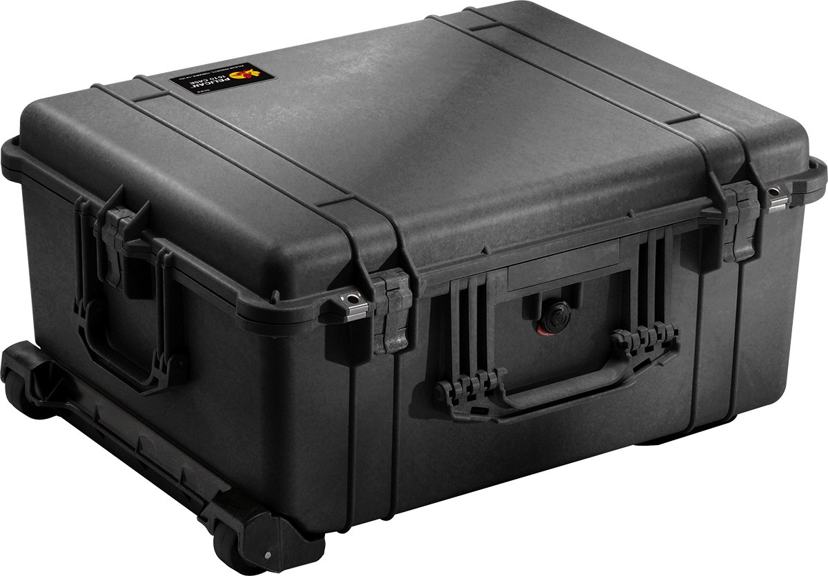 Afbeelding van Peli™ Case 1610 Reiskoffer Groot zwart met schuim